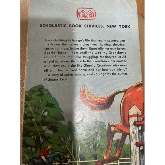 Scarlet Royal by Anne Emery 1967 Vintage - Picture 4 of 14